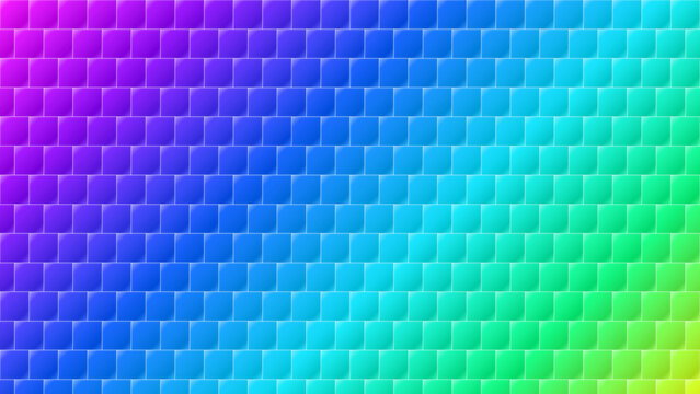 Blue and green abstract geometric pattern background