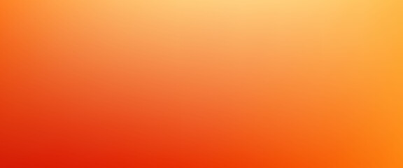 Warm orange yellow red gradient background. Autumn colored blurred wallpaper. Fall smooth gradation backdrop for banner, poster, leaflet, brochure, booklet. Vector abstract fiery template overlay © rais
