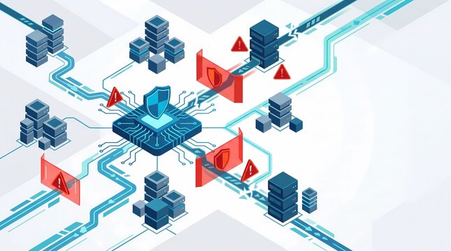 AI Cyber Threat Detection with Isometric Network Security and Data Firewall