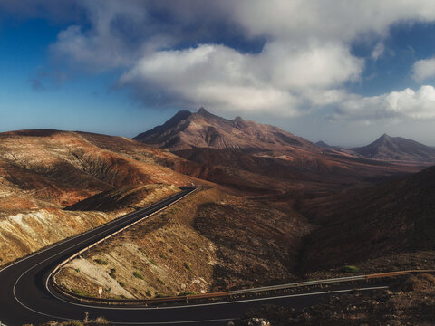 Mountain Road and Dramatic Landscape at Mirador de Sicasumbre