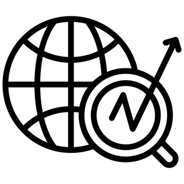 SEO lineal style icon