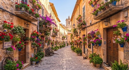 Fototapeta premium street in provence