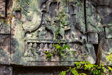Obraz premium ruines du temple de Beng Mealea dans le complexe d'Angkor à Siem Reap au Cambodge