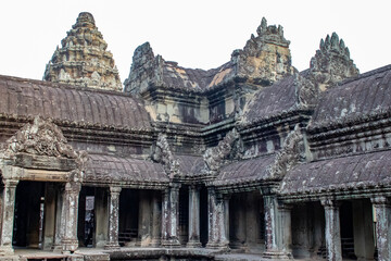 Naklejka premium temple d'angkor vat, siem reap cambodge