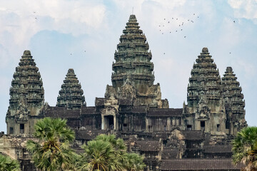 Obraz premium temple d'angkor vat, siem reap cambodge