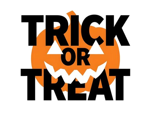 Celebrating the spooky season a joyful halloween with trick or treating and festive pumpkins