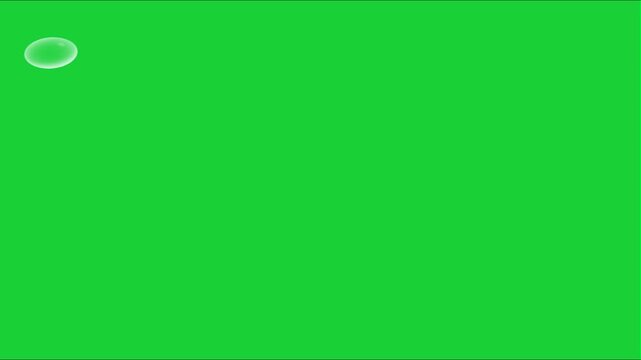 soap bubble green screen footage, perfect for templates, editing, creator content, etc
