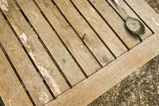 Orbital Sander on Wooden Surface &ndash; Power Tool for Woodworking and DIY
