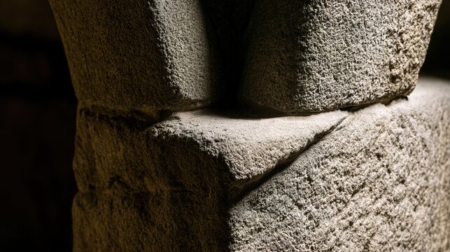 keystone. Extreme close-up of the central wedge stone in a classic stone archway. real-estate listings, architecture portfolios, designed for interior renovation comparisons for interiors.