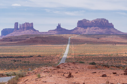 Forrest Gump Point, US Route 163, Monument Valley, Utah, USA, Navajo Nation