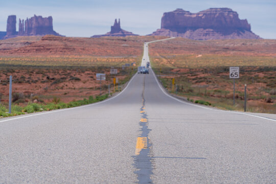 Forrest Gump Point, US Route 163, Monument Valley, Utah, USA, Navajo Nation