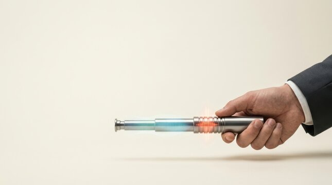 Visualization of debt refinancing demonstrated by a person holding a lighter to illustrate extension of financial obligations