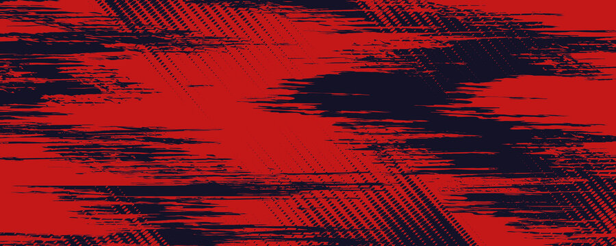 Halftone dots red and blue color pattern gradient grunge texture background. Dot pop art comic sport style vector illustration. modern background