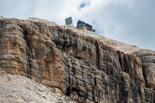 Piz Boe is a peak in the Dolomites in northern Italy. The highest peak in the Sella massif.