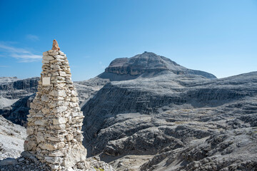 Piz Boe is a peak in the Dolomites in northern Italy. The highest peak in the Sella massif. © Tomasz Warszewski