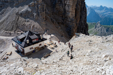 Rifugio Forcella Pordoi © Tomasz Warszewski