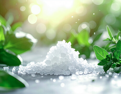 Coarse rock salt