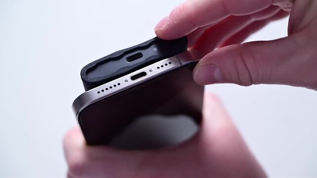 Portable Hard Drive and Mobile Phone for Digital Data Storage and Transfer