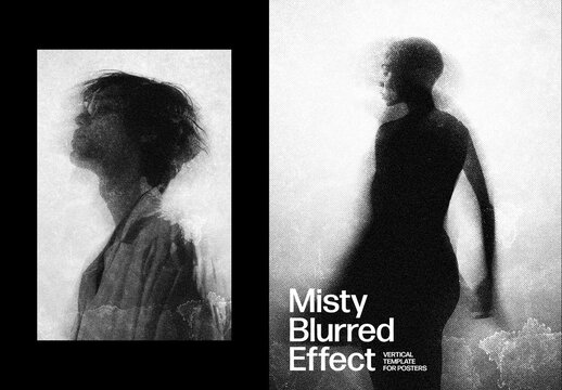 Misty Veil Effect For Poster And Social Media Design