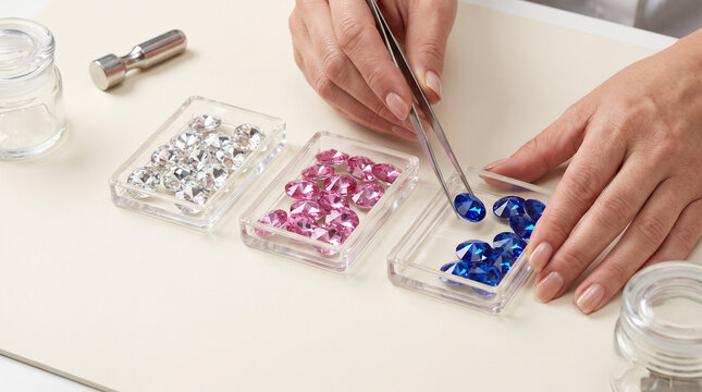 Bedazzling, rhinestone decoration, crystalcore, craft supplies