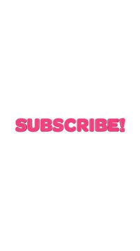 4k Resolution Vertical Video for Social Media: Digital Marketing, Audience Growth, Channel Subscription, Content Promotion And Viewer Engagement Concept. Pink Subscribe Text Animated On White 