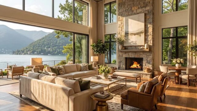 luxury hotel room with pool