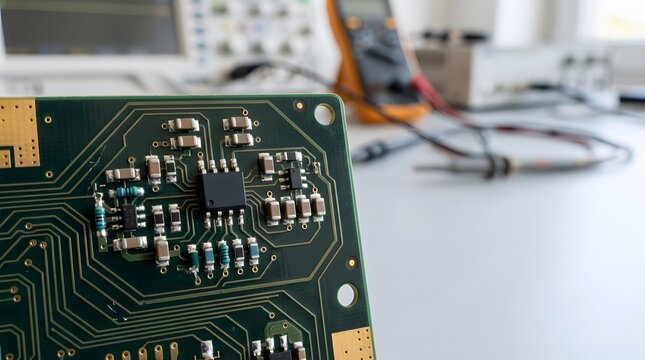 precision low noise analog amplifier circuitry with miniature passive components for electronic signal processing audio instrumentation and circuit design