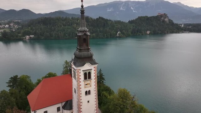 Slovenia, Bled, Lake Bled
