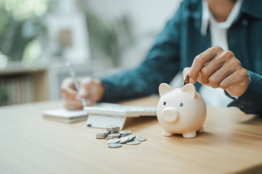 savings deposit plan with financial allocation; a long term savings planning scene. savings guides buyer choices, deposit frames the scene, and plan adds useful meaning. In a clear visual scene.