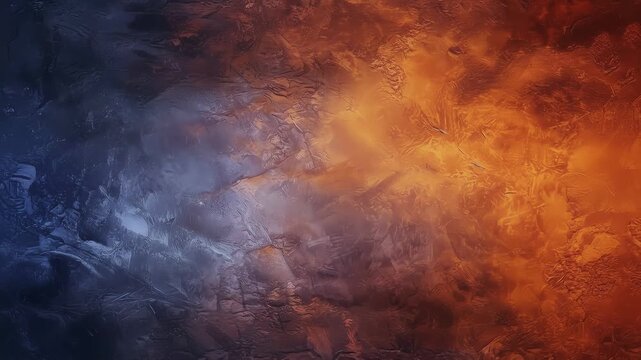 Abstract textured background with blue and orange gradient