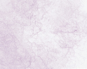 Fototapeta premium Pale lavender watercolor texture with visible delicate washes, soft cloudy edges and subtle paper grain, creating a light purple abstract painted background.