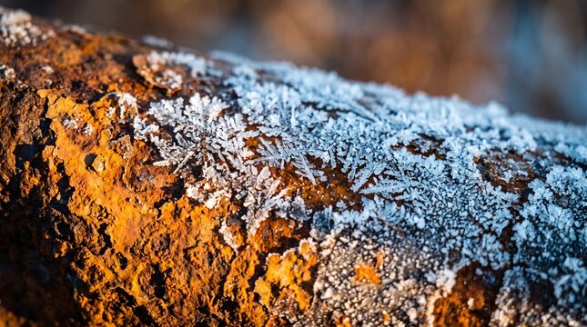 Texture and surface detail featuring snowy cold winter