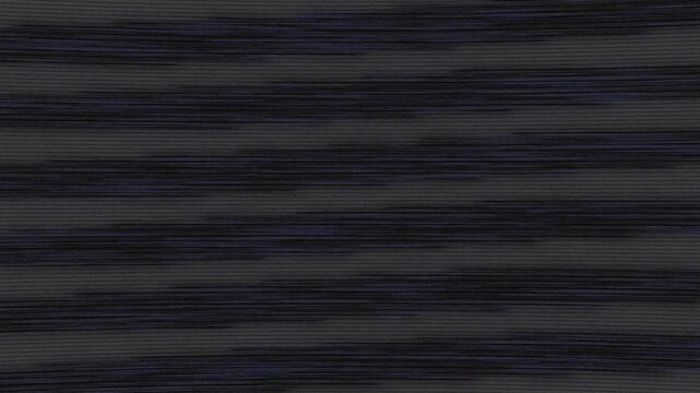 Realistic old tv static VHS Glitch texture pattern, Bad Reception Effect on Black Background. 4K Video