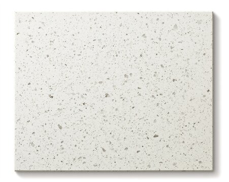 Concrete Floor with Speckled Texture in Light Grey and White
