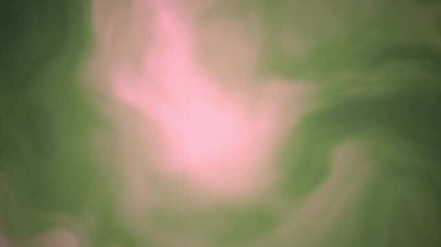 Abstract Pink and Green Smoke Swirl Background Motion