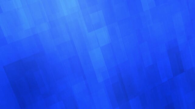 Seamless loop of abstract blue geometric particles moving in a modern digital background 4K video.