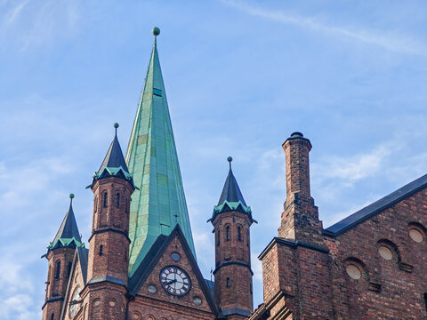 Gronland Church called The Cathedral of the East End located in Oslo, Norway