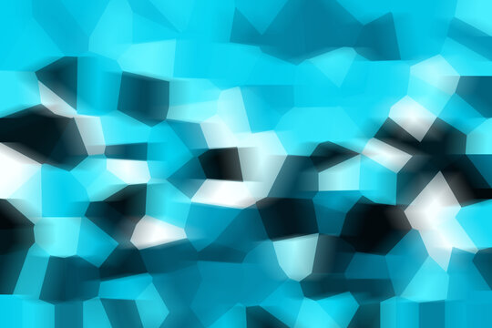 blue abstract mosaic background / spring business background, design lines broken wallpaper, blue gradient light