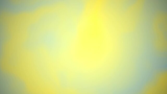 Abstract Gradient Motion Background with Soft Blue and Yellow Clouds