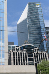 Fototapeta premium south elevation of Richmond-Adelaide Centre, EY Tower, 100 Adelaide St W, Toronto