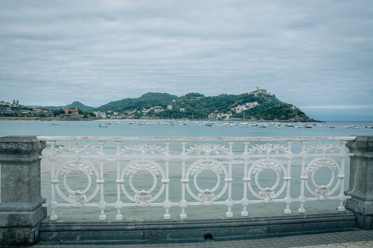 Railing of La Concha Beach