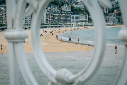 Railing of La Concha Beach