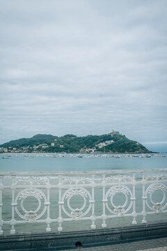 Railing of La Concha Beach