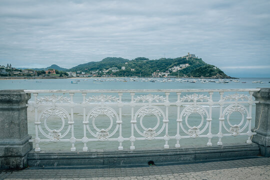 Railing of La Concha Beach