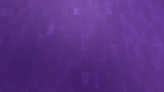 Abstract purple geometric particles 4K animation video seamless looping for digital motion graphic background. Looping purple abstract geometric particles moving in modern technology background 4K vid