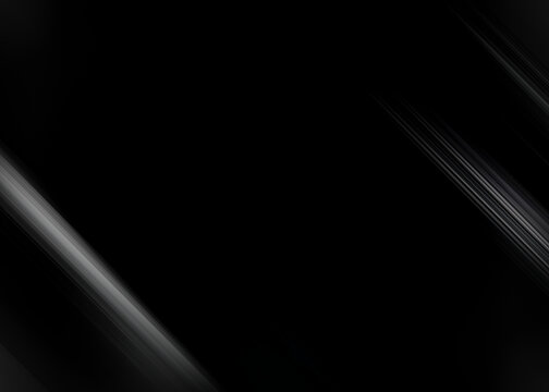 abstract black and silver are light gray with white the gradient is the surface with templates metal texture soft lines tech diagonal background black dark sleek clean modern.