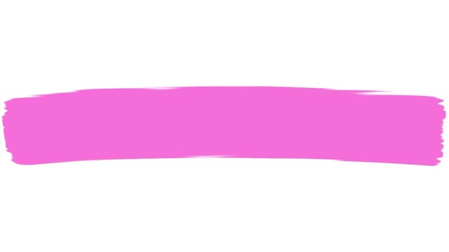 Purple paint brush stroke banner texture isolated on transparent background for graphic design banner web header title space label sale badge copy space art