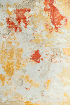 Old Wall Showing Texture and Colors in Urban Setting