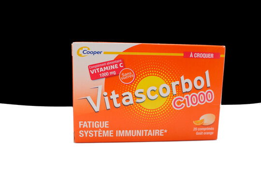 Boite de comprim&eacute;s &agrave; croquer Vitascorbol de Cooper