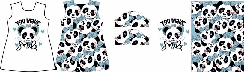 Obraz premium Cute and Delicate Aesthetic Graphic Design for Kids Modern T-Shirt Print